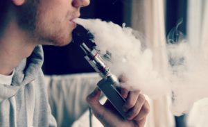 guy using vape